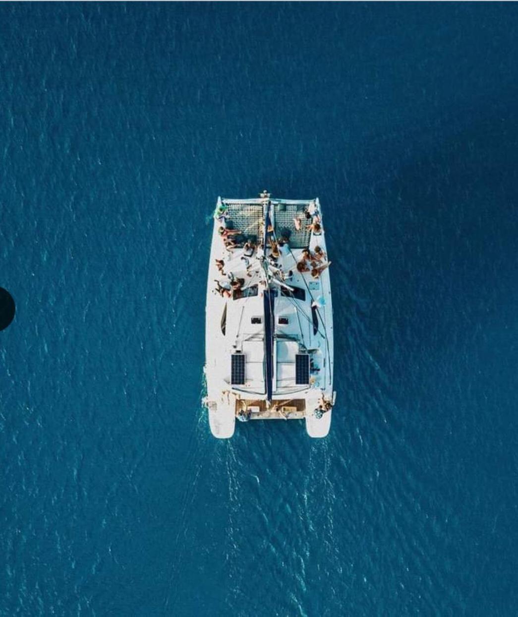 Luxury Yacht Or Catamaran Botel